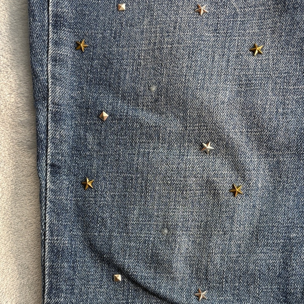 GAP Best Girlfriend Embellished Cropped Jeans - Picture 12 of 12